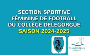 Saison 2024-2025 Section foot féminin Collège Delegorgue