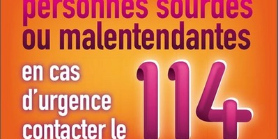 Services aux malentendants : 114